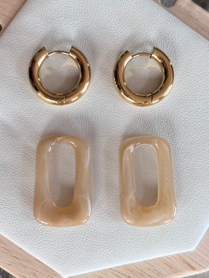 Boucles 2 en 1 ALYNA